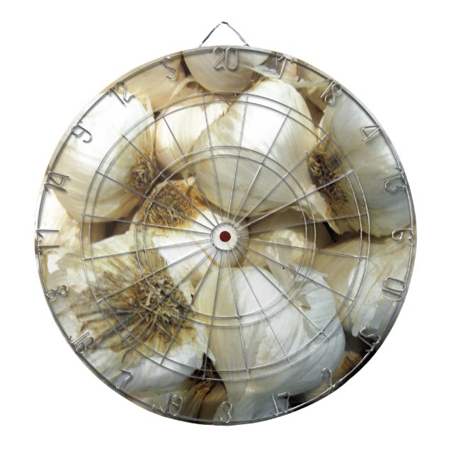 Healthy Garlic Dartboard (Front)