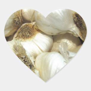 Healthy Garlic Heart Sticker