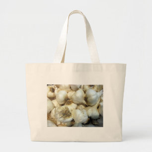 Healthy Garlic Large Tote Bag