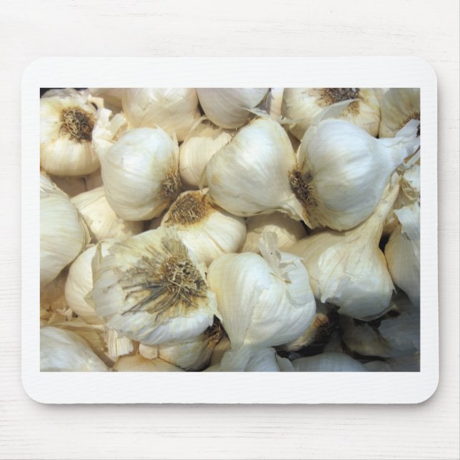 Healthy Garlic Mouse Mat (Front)
