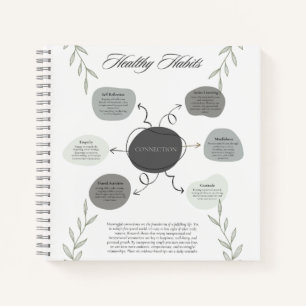 Healthy Habits Spiral Notebook