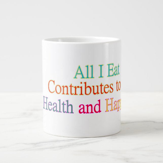 Healthy Happy Eating Mug (Front)
