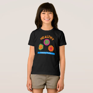Healthy Happy Fruits  Tri-Blend Shirt