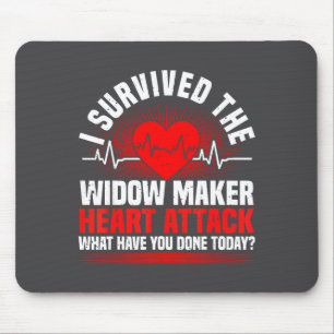 Healthy Heart Disease, Heart Surgery &amp; Cardiac Mouse Mat