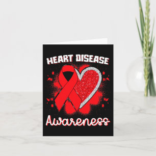 Healthy Heart Heart Disease Awareness  Card