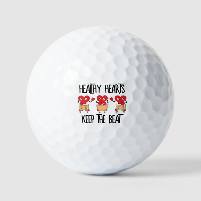 Healthy Hearts Golf Balls (Front)