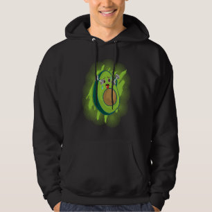 Healthy Herbivore Vegetable Avocado Vegan Fitness  Hoodie