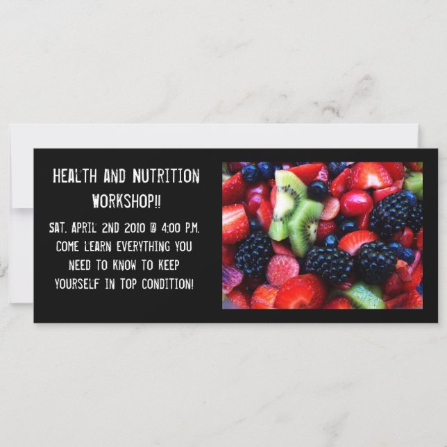 Healthy invites (Front)