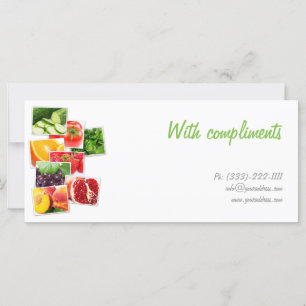 Healthy life compliment slip