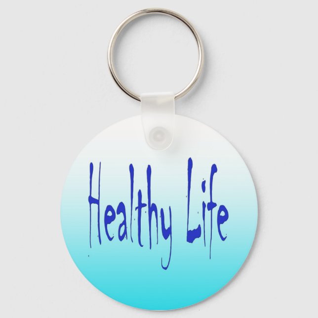 Healthy life Keychain (Front)