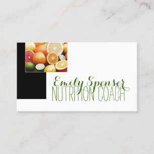 Healthy Life Nutritionist Fruit Box Cute Card
