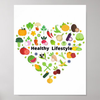 healthy lifestyle choices exercise T-Shirt Poster