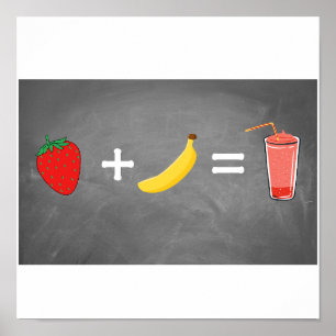 Healthy lifestyle design poster