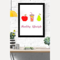 Healthy Living Colourful Food And Beverage Art