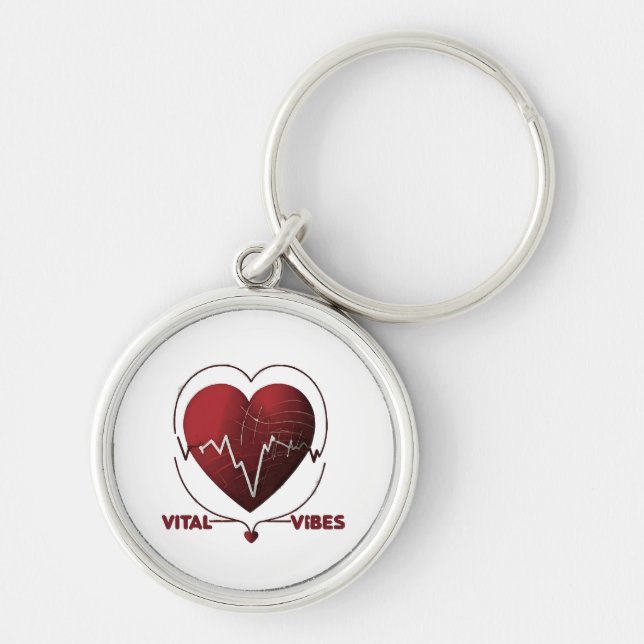 Healthy Living Key Ring (Front)