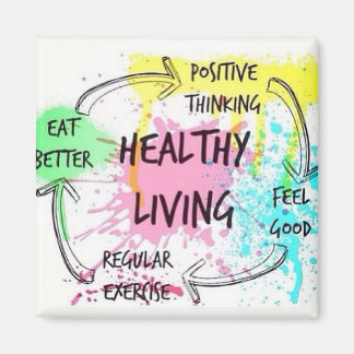 Healthy Living Magnet