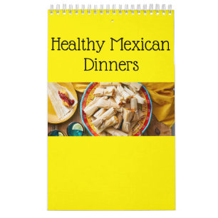Healthy Mexican Dinner Calendar