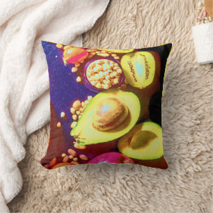 "Healthy Nutrition" Cute Photo. Buy Now Cushion