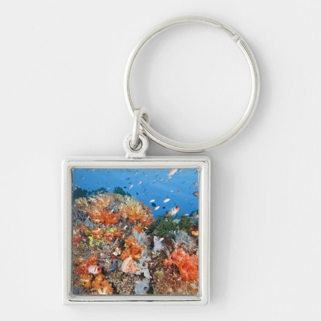 Healthy reef structure, Komodo National Park Key Ring (Front)