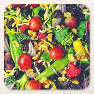 Healthy Salad Coasters