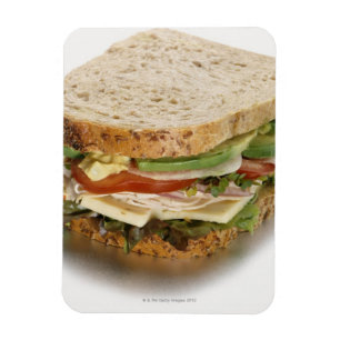 Healthy sandwich magnet