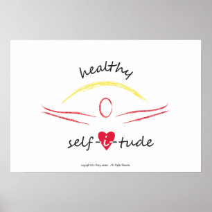 Healthy Selfitude poster