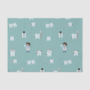 Healthy Teeth, Dentist and Dental Themed  Tissue Paper