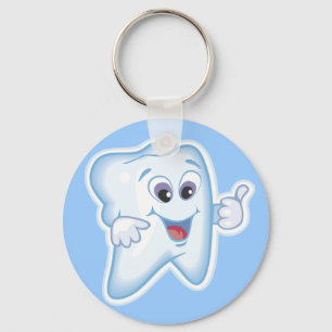 Healthy Teeth Key Ring