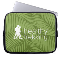 Healthy Trekking Green Palms Logo Wet Suit