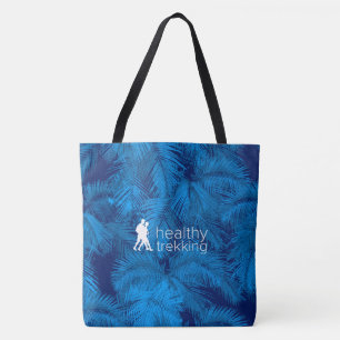 Healthy Trekking Hawaiian Blue Palms Beach Bag