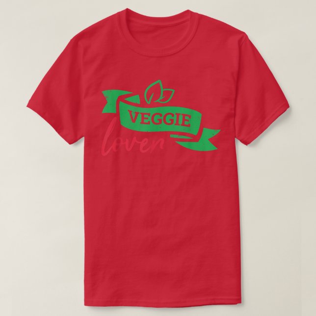 Healthy Vegetable Veggie Lover Vegan  T-Shirt (Design Front)