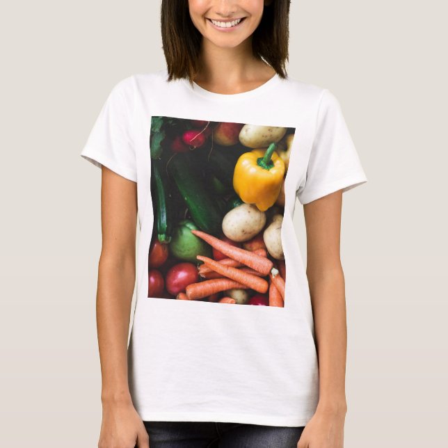 Healthy Vegetables T-Shirt (Front)