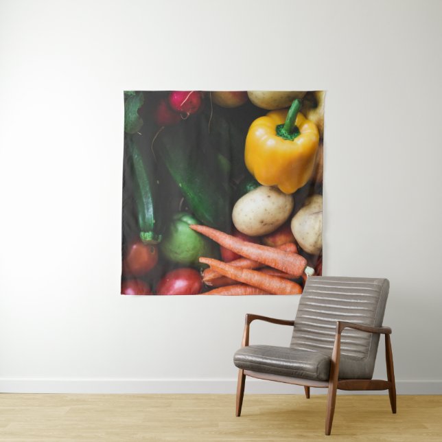 Healthy Vegetables Tapestry (In Situ)