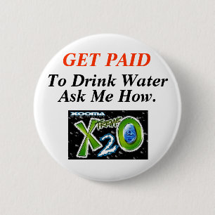 Healthy Water Loss 6 Cm Round Badge
