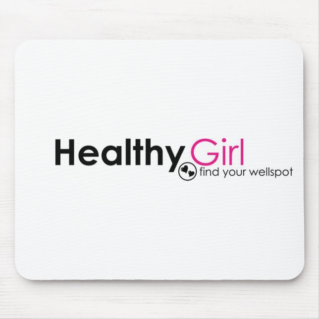 HealthyGirl Mouse Pad (Front)