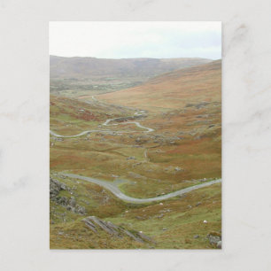Healy Pass, Beara Peninsula, Ireland. Postcard
