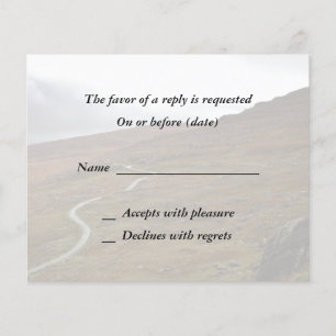 Healy Pass, Winding Road in Ireland.