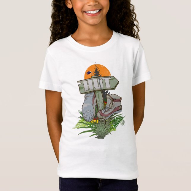 Heaphy track old boots T-Shirt (Front)