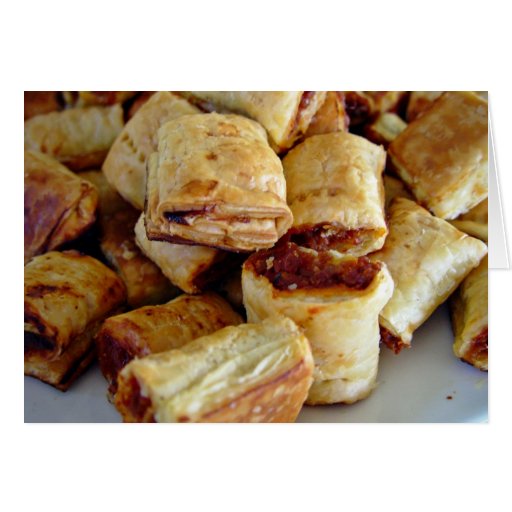 Image of Heaps of sausage rolls