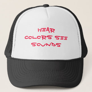 Hear COLORS See SOUNDS Trucker Hat