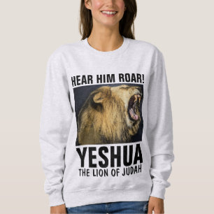 HEAR HIM ROAR! YESHUA, LION OF JUDAH T-Shirts