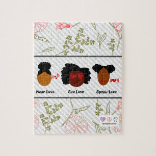 Hear Love, See Love, Speak Love Puzzle