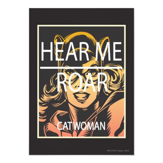 Hear Me Roar Card