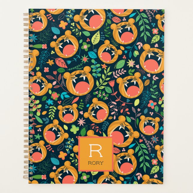 Hear Me Roar Tiger Jungle Personalised Planner (Front)