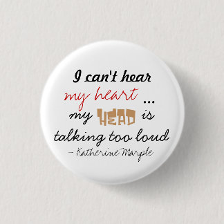 Hear My Heart 3 Cm Round Badge