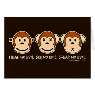 Hear No Evil Monkeys