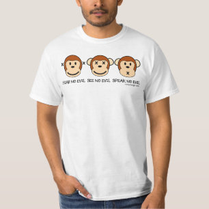Hear No Evil Monkeys T-Shirt