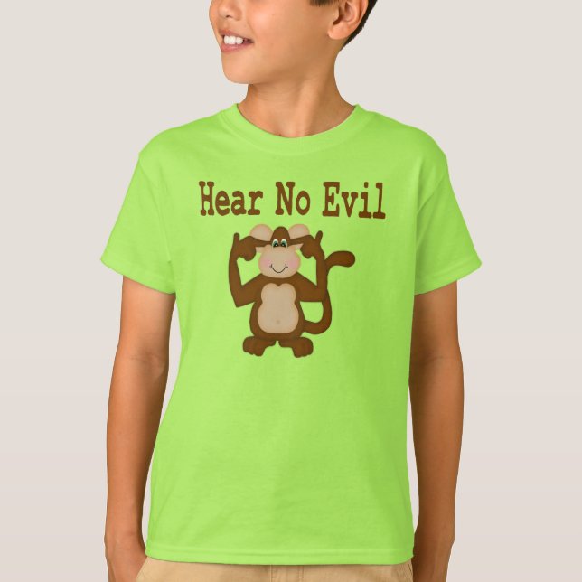 Hear No Evil T-Shirt (Front)