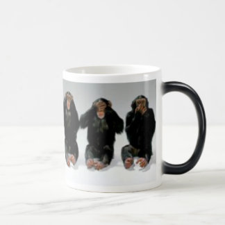 Hear no evilSee no evilspeak no evil Magic Mug