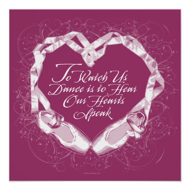Hear Our Ballet Hearts Poster (Front)